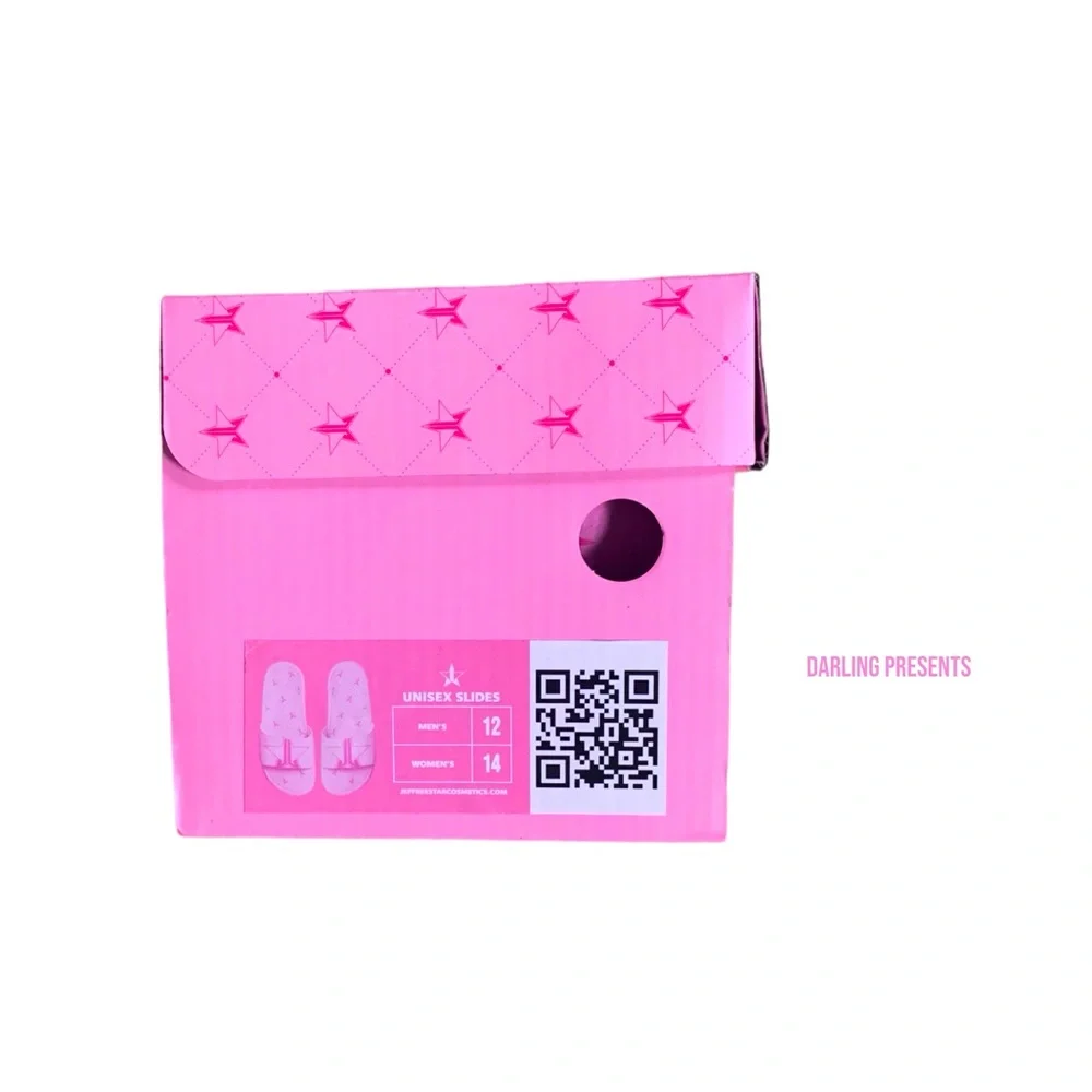 Jeffree Star Pool Slides Unisex Color Pink Men Size 12